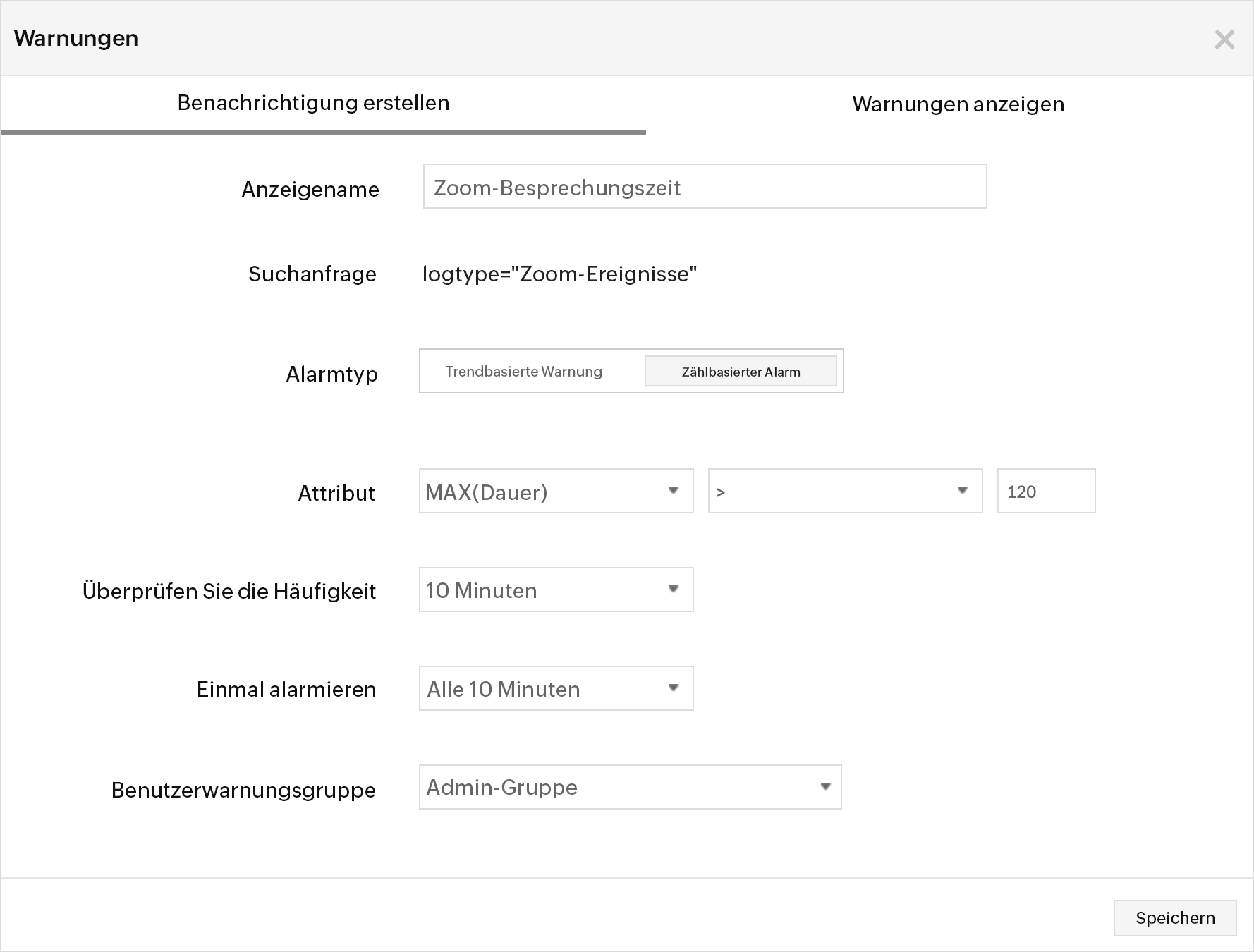 Instant alerts on Zoom usage and anomalies