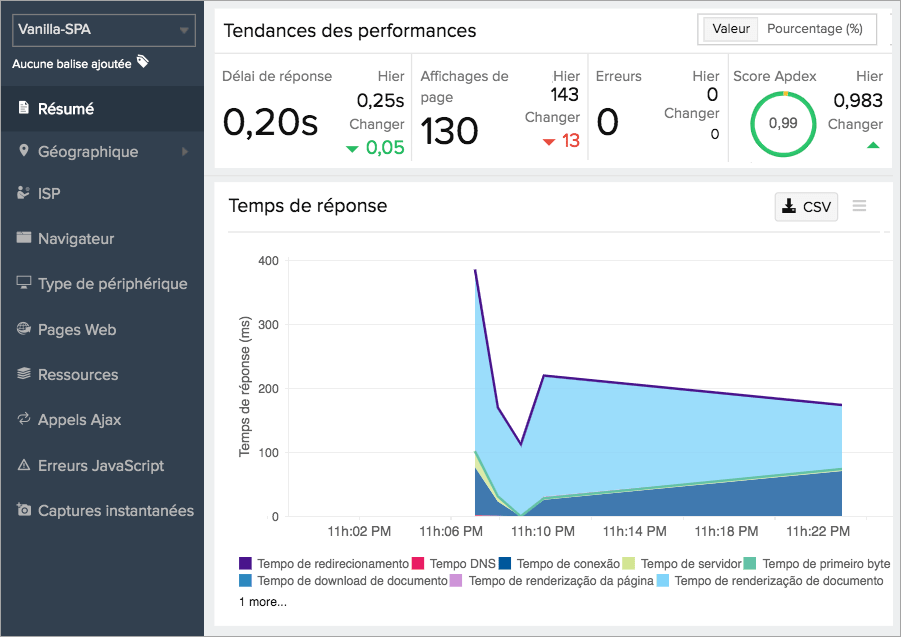 Real User Monitoring (RUM).