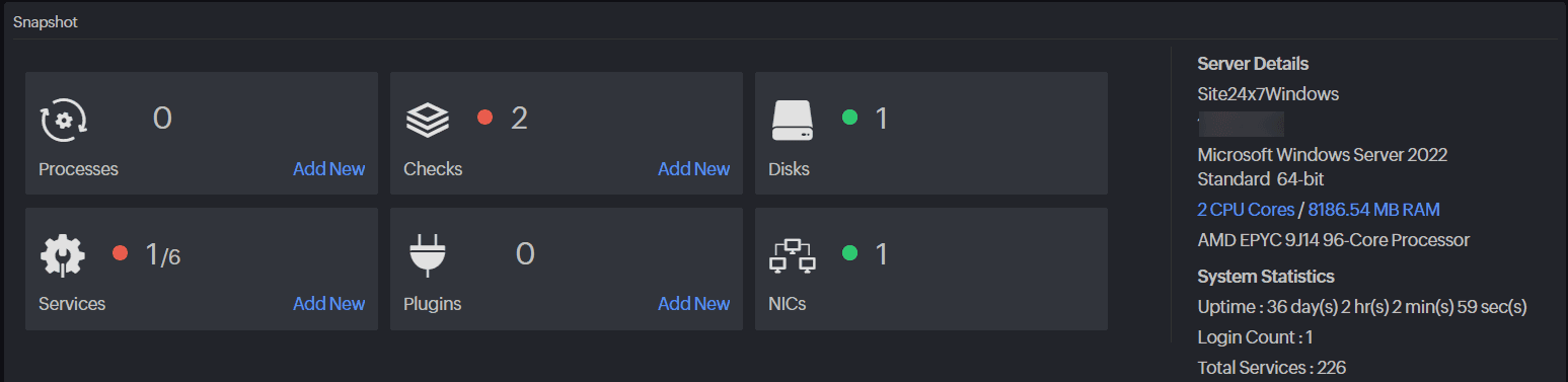 applicationlayer metrics
