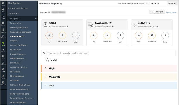 AWS cloud monitoring best practices - Site24x7