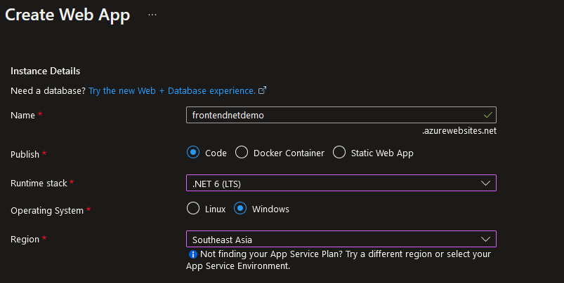 Deploying ASP.NET Core applications to Azure App service from Bitbucket