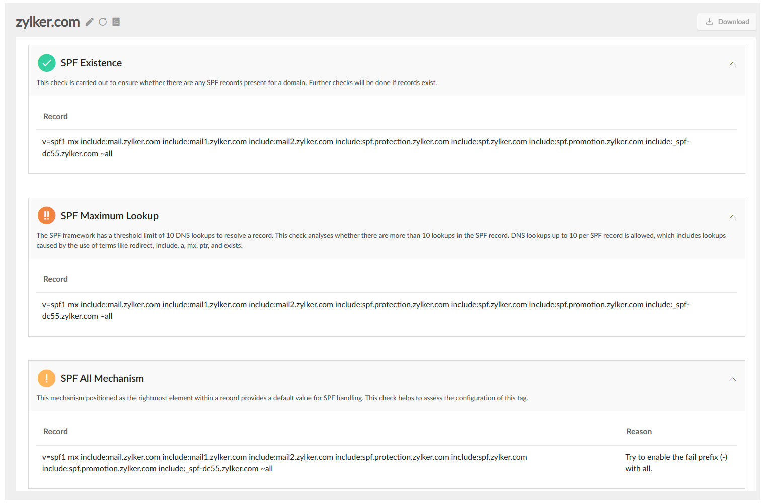 Sender policy framework (SPF)