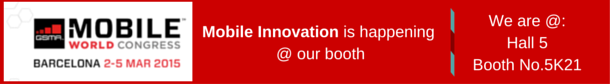 Meet Us at Mobile World Congress 2015, Las Vegas