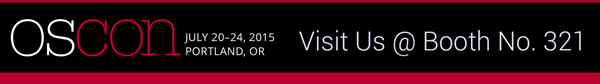 Meet us at OSCON 2015 in Portland, OR