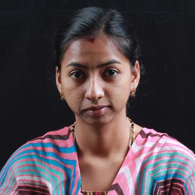 A corporate headshot of Santhi S
