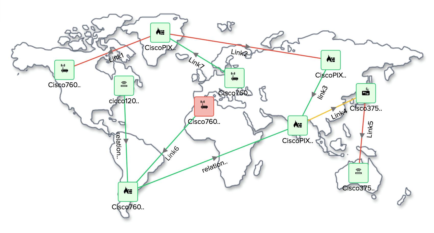Criar esquema de rede com mapas de topologia