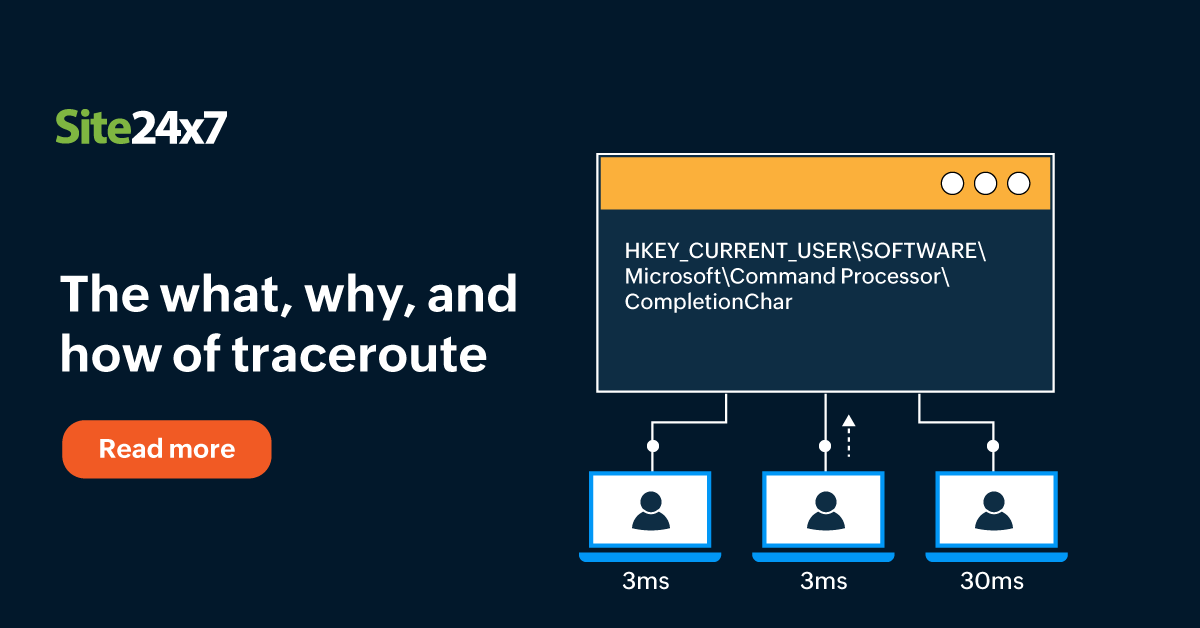 What Is Traceroute Site24x7